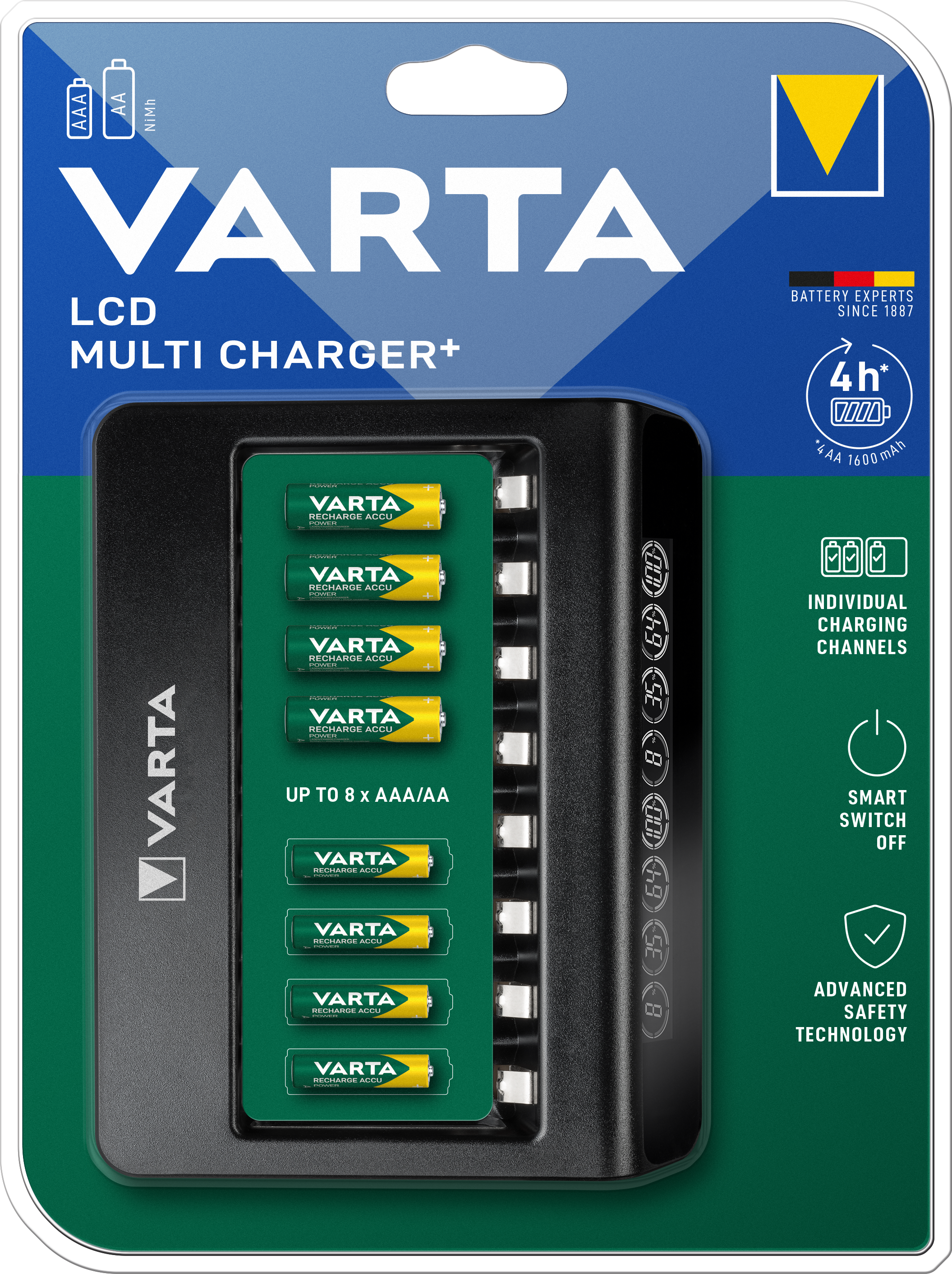 VARTA Elem akkumulátor töltő -  Multi akku nélkül
