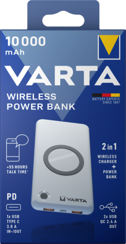 VARTA VARTA  Wireless Powerbank 10000 mAh