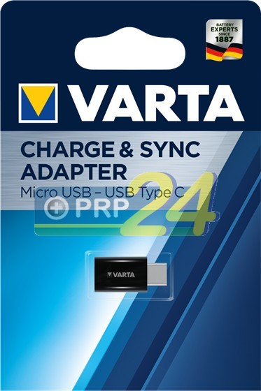 VARTA Töltő és szinkronizáló átalakító Micro USB - USB 3.1 C