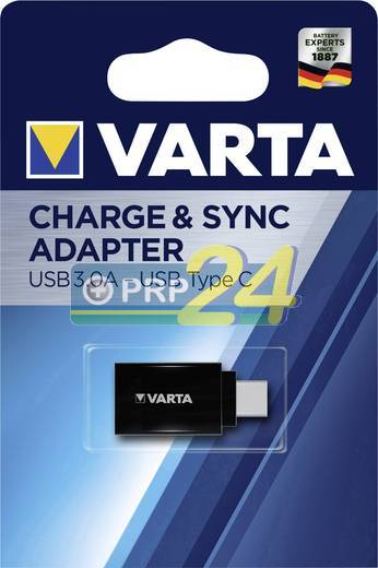 VARTA Töltő és szinkronizáló átalakító USB 3.0A - USB 3.1 C