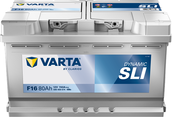 VARTA Varta Dynamic SLI - 12v 80ah - autó akkumulátor - jobb+