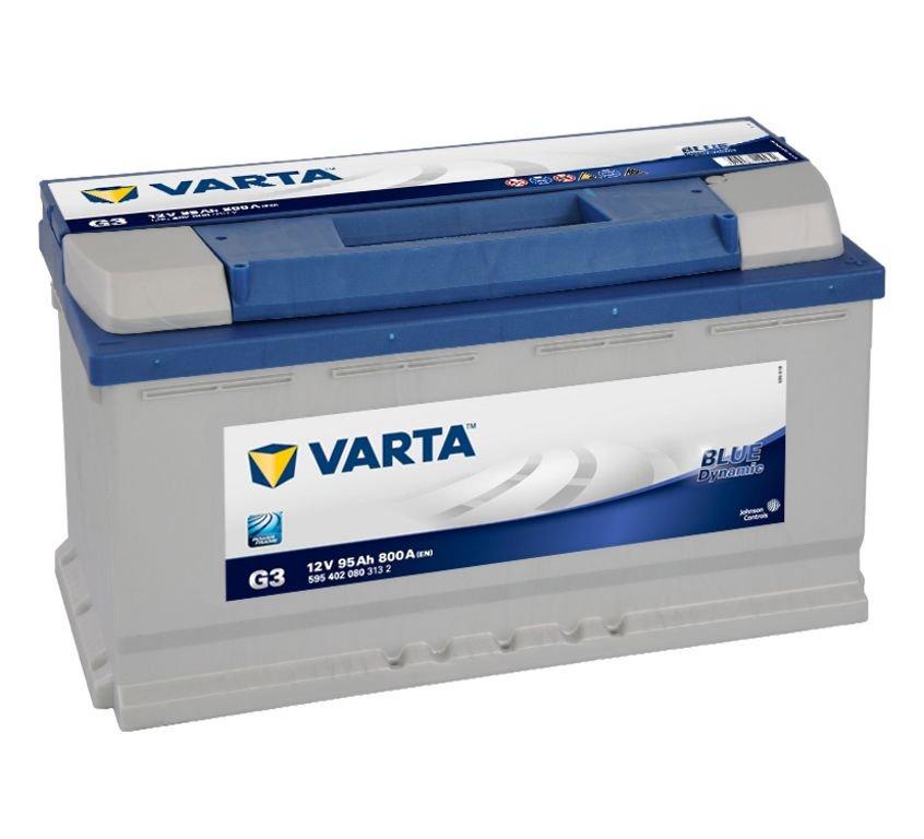 VARTA Varta Blue - 12v 95ah - autó akkumulátor - jobb+
