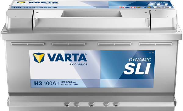 VARTA Varta Dynamic SLI - 12v 100ah - autó akkumulátor - jobb+
