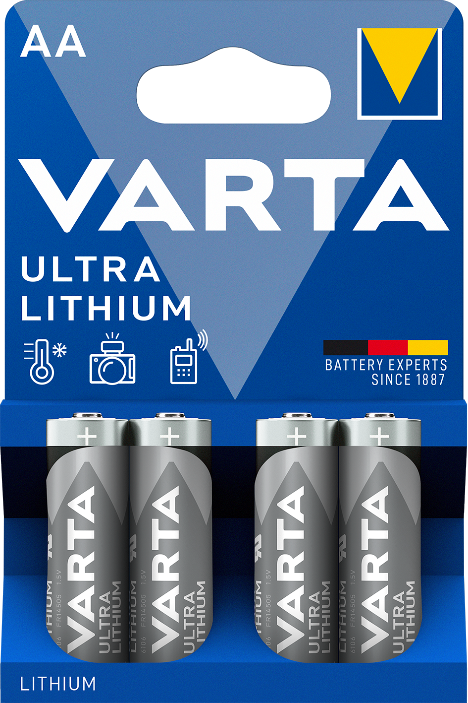 VARTA Elem AA 4db Ultra lithium ceruza
