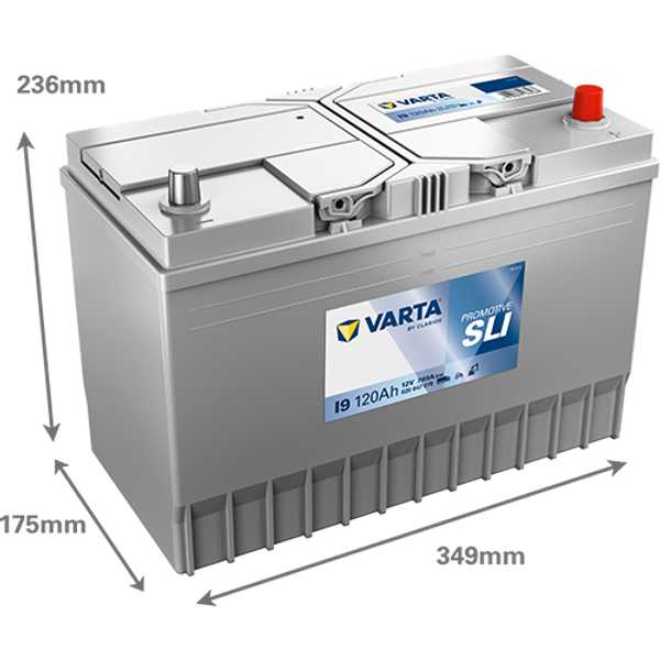 VARTA Varta Promotive SLI - 12v 120ah - teherautó akkumulátor