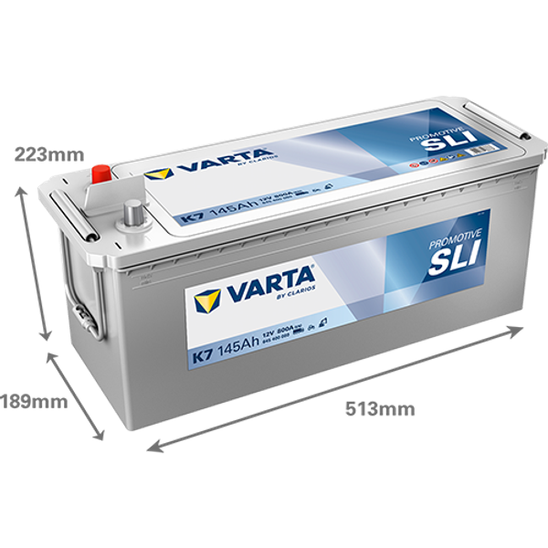 VARTA Varta Promotive SLI - 12v 145ah - teherautó akkumulátor