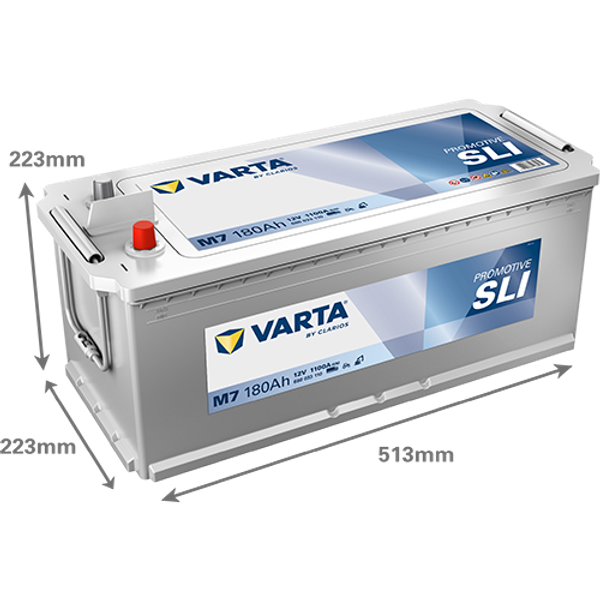 VARTA Varta Promotive SLI - 12V 180Ah - teherautó akkumulátor - jobb+