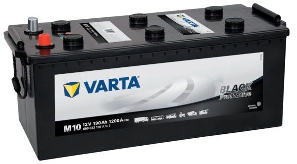 VARTA Varta Promotive Black - 12v 190ah - teherautó akkumulátor - jobb+