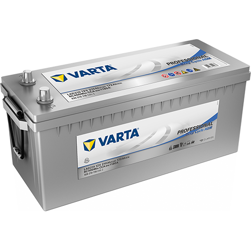 VARTA Varta Professional Deep Cycle AGM - 12v 210ah -  meghajtó akkumulátor - jobb+