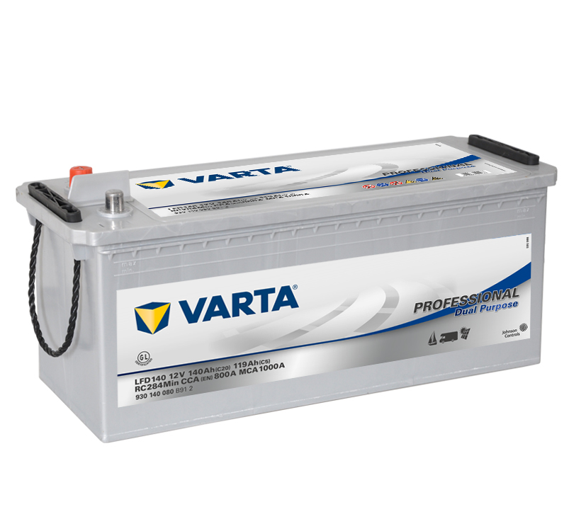 VARTA Varta Professional Dual Purpose - 12v 140ah -  meghajtó akkumulátor