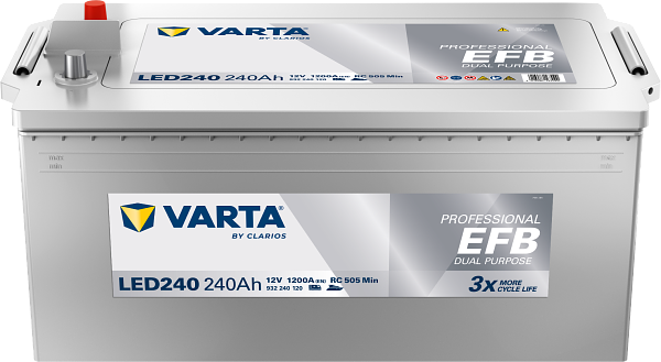 VARTA Varta Professional Dual Purpose  EFB - 12v 240ah -  meghajtó akkumulátor