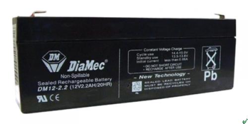 Diamec Diamec - 12V 2,2Ah - zárt savas akkumulátor