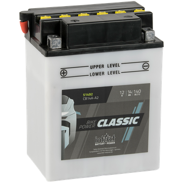 IntAct IntAct - 12V 14Ah - motor akkumulátor - bal+  * YB14A-A2