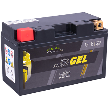 IntAct IntAct - 12v 6ah - GEL motor akkumulátor - bal+  * YT7B-4
