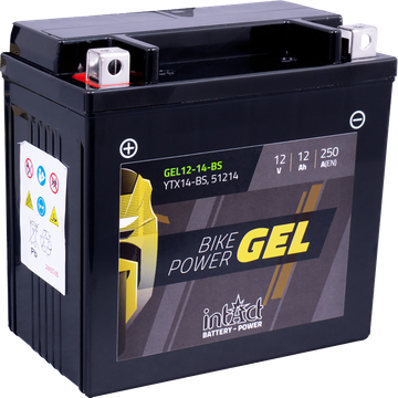 IntAct Intact - 12v 12ah - zselés motor akkumulátor - bal+  * YTX14-BS
