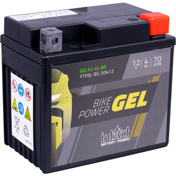 IntAct IntAct - 12v 4ah - GEL motor akkumulátor - jobb+  * YTX5L-BS
