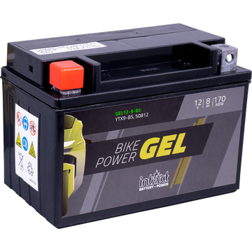 IntAct IntAct - 12v 8ah - GEL motor akkumulátor - bal+  * YTX9-BS