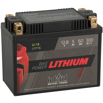IntAct IntAct - 12,8V   5Ah   (60 Wh) - LITHIUM motor akkumulátor  * IL LFP16