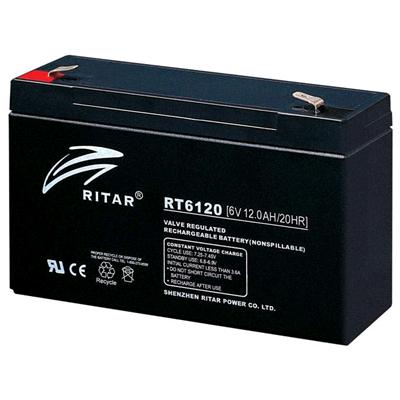 RITAR RT - 6V 12Ah - zárt savas akkumulátor